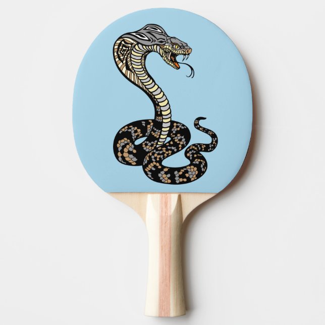 Raquete De Ping Pong pá-pingue-pongue de cobra cobra (Frente)