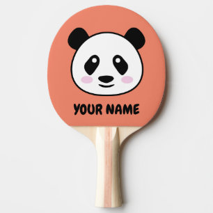 Raquete De Ping Pong Pá-pingue-pongue de mesa tênis panda super fofo