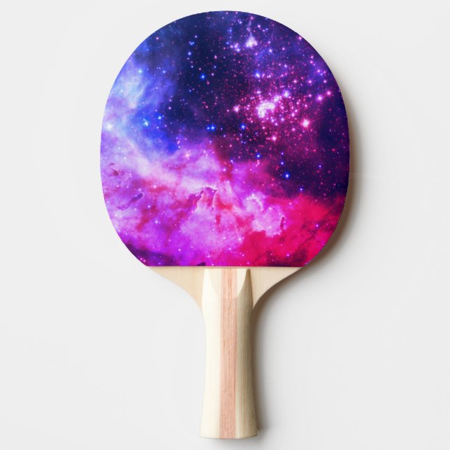 Raquete De Ping Pong Pá pingue-pongue espacial/galáxia (Frente)