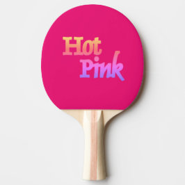 Raquete De Ping Pong Pá-pingue-pongue rosa quente
