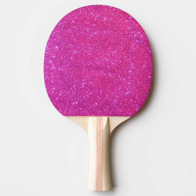 Raquete De Ping Pong Pá Sparkly de Pong do sibilo da menina do brilho (Frente)