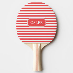 Raquete De Ping Pong Pá vermelha personalizada de Pong do sibilo da