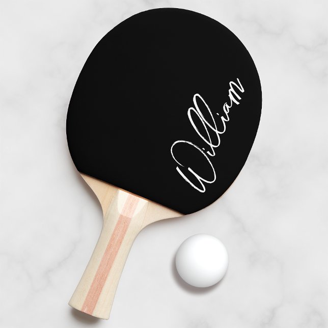 Raquete De Ping Pong Paddle Pong do Nome Personalizado do Script Modern (Criador carregado)