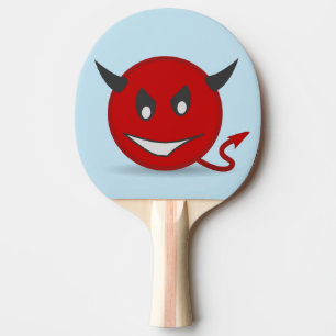 RAQUETE DE PING PONG PADDLES PONG DE PING DE CARTÃO DE DIABOS
