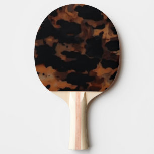 Raquete De Ping Pong Padrão contínuo de casco de tartaruga, casco de ta