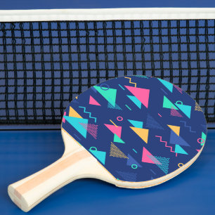 Raquete De Ping Pong Padrão da década de 1980