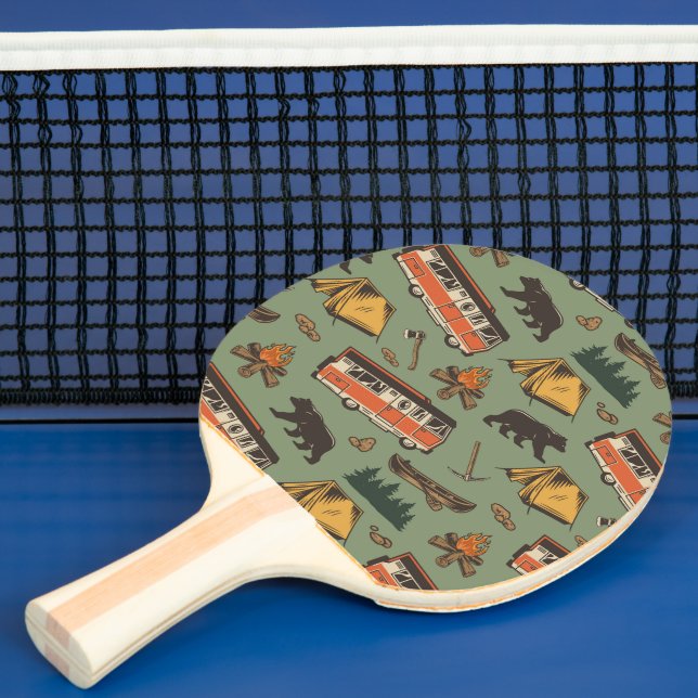 Raquete De Ping Pong Padrão de Aventuras de Camp Motodoméstico (Insitu)