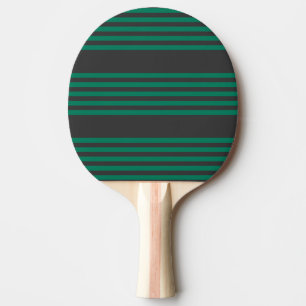 Raquete De Ping Pong Padrão de distribuição de fibras verdes e de carvã