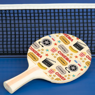 Raquete De Ping Pong Padrão de diversão do cinema