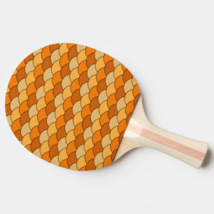Raquete De Ping Pong Padrão de Escala de Peixe Japonês