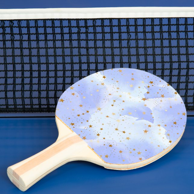 Raquete De Ping Pong Padrão de Estrela do Ouro Lavendar (Insitu)