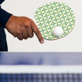 Raquete De Ping Pong Padrão de Folhas, Padrão de Folhagens, Folhas Verd