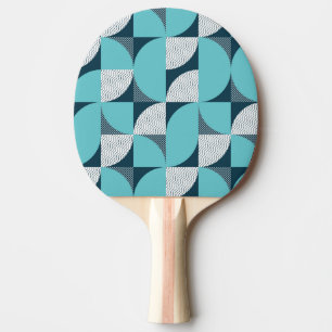 Raquete De Ping Pong Padrão de forma geométrica criativa