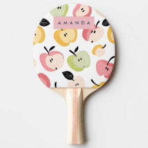 Raquete De Ping Pong Padrão de Maçã Cortante Personalizado