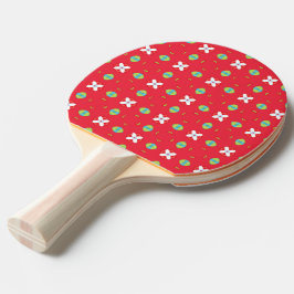 Raquete De Ping Pong Padrão de Natal - Feriado 02 -