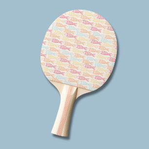 Raquete De Ping Pong Padrão de peixes da captura costeira