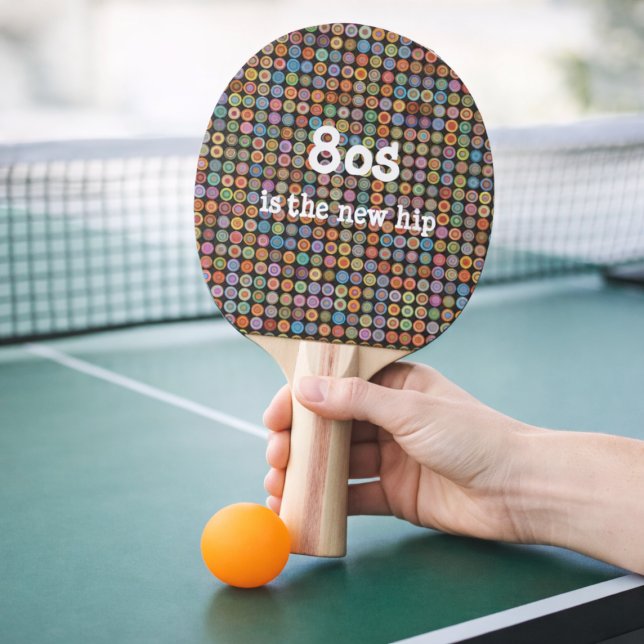 Raquete De Ping Pong Padrão de Rico sofisticado para Na moda funky dos  (Criador carregado)