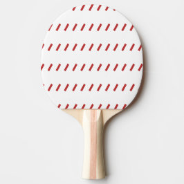 Raquete De Ping Pong Padrão de traço inclinado
