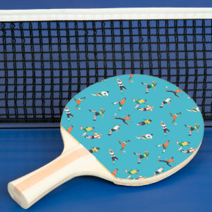 Raquete De Ping Pong Padrão do jogador de futebol