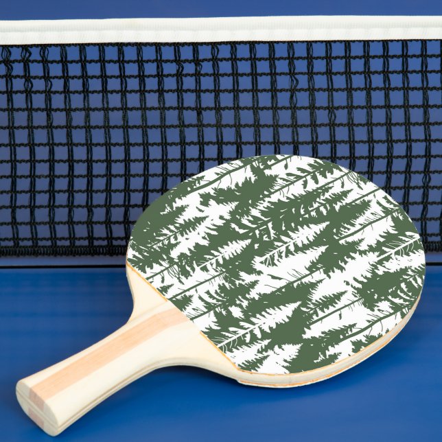 Raquete De Ping Pong Padrão Florestal da Madeira (Insitu)