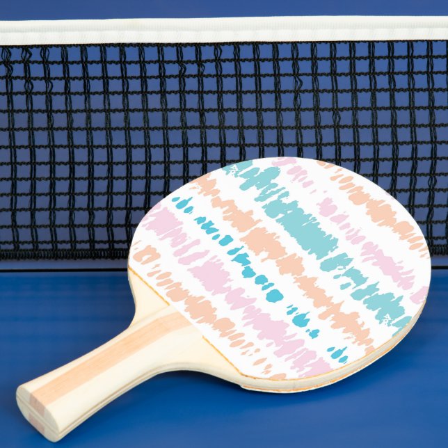 Raquete De Ping Pong Padrão Pastel Batik (Insitu)