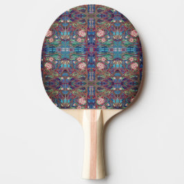 Raquete De Ping Pong padrão rosa