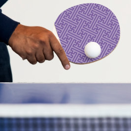 Raquete De Ping Pong Padrão Sayagata, japonês, roxo e rosa