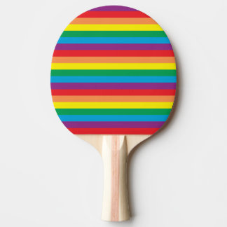 Raquete De Ping Pong Padrão Simplesmente Arco-Íris