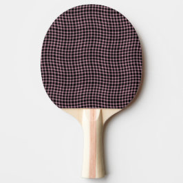 Raquete De Ping Pong Padrão Xadrez Seamless Plaid Roxo Rosa