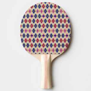 Raquete De Ping Pong Padrões geométricos: Ilustra Têxtil Tradicional