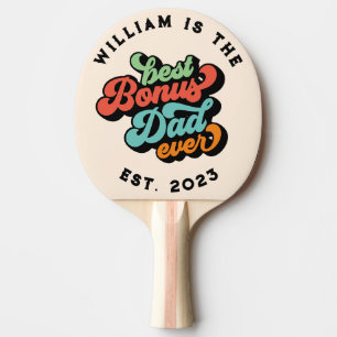 Raquete De Ping Pong Pai de Melhor Bônus para Groovovy Retro Todos os A