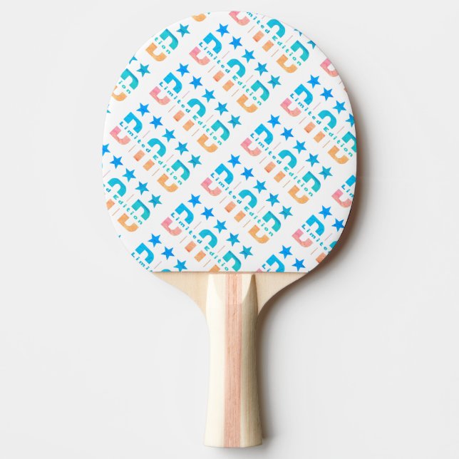 Raquete De Ping Pong Pai Limited Edition (Frente)