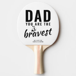 Raquete De Ping Pong Pai que seja o Dia do Pai Mais Bravo