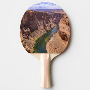 Raquete De Ping Pong Paisagem Deslumbrante do Grand Canyon e do Rio Col