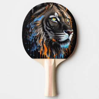 Raquete De Ping Pong Pala de PIng Pong Rostro de León artístico