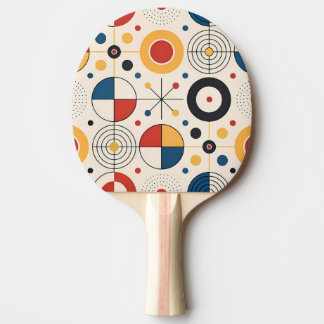 Raquete De Ping Pong Palas de ping pong diseño geométrico
