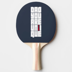 Raquete De Ping Pong Palavras Pai Você É Único