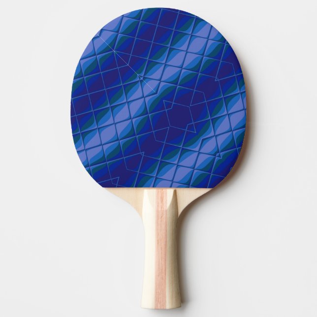Raquete De Ping Pong paleta índigo (Frente)