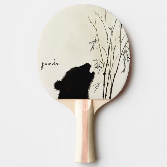 Raquete De Ping Pong Panda Silhouette (Frente)