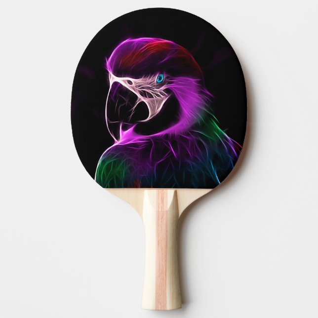 Raquete De Ping Pong Papagaio Brilhante De Cheiro Incrível (Frente)