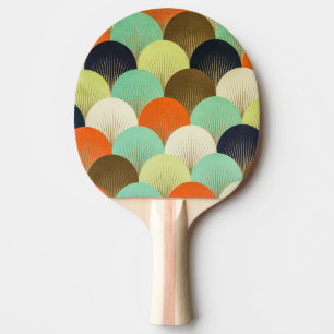 Raquete De Ping Pong Papel de parede colorido: design artístico.