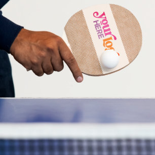 Raquete De Ping Pong para os programas de Promocional de eventos de ima