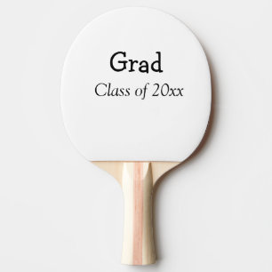 Raquete De Ping Pong Parabéns pela formatura turma de 20xx adicionar no