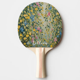 Raquete De Ping Pong Passagem Encantada: Jardim Secreto Pastel