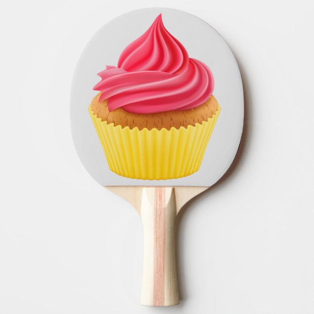 Raquete De Ping Pong PASSAGENS cupcake PING (Frente)