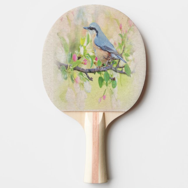 Raquete De Ping Pong Pássaro Fanático (Frente)