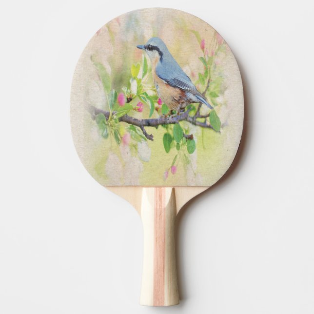 Raquete De Ping Pong Pássaro Fanático (Frente)