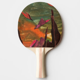 Raquete De Ping Pong "Pássaros Fogo" Ping Pong Paddle