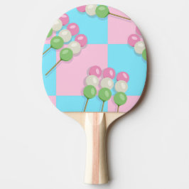 Raquete De Ping Pong Pastel Azul, Cor-de-rosa, com pino de pino Dango P