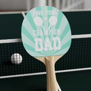 Raquete De Ping Pong Patilha de pino verde do pai